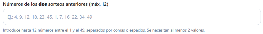 Ultimos sorteos de La Primitiva